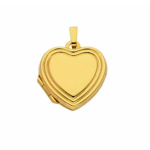 4065633235225 - Ketten-Anhänger ADELIA´S Damen Goldschmuck 333 Gold Medaillon Anhänger Schmuckanhänger Gr Gelbgold 333 goldfarben (gold) Damen Anhänger 333 Gold Goldschmuck für