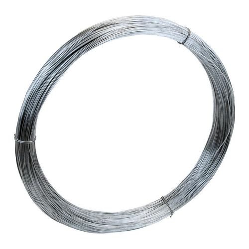 4049337353034 - 1 x Bund Draht Eisendraht Stahl verzinkt 12 mm in 25 kg Ringen ca113m kg    Gesamt ca 282 Meter - Basteldraht Flechtdraht Spanndraht Bindedraht