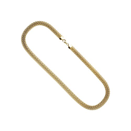 4061861075718 - Collier JOBO Halsketten Gr Silber 925 (Sterlingsilber) Länge 45 cm goldfarben Damen Colliers 925 Silber vergoldet 45 cm