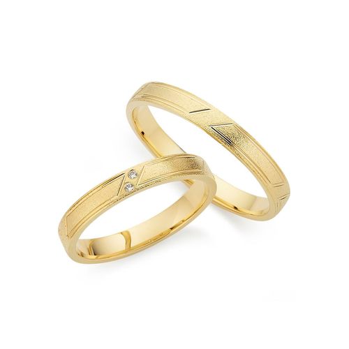 4068351003589 - Trauring PHÖNIX Schmuck Geschenk Gold 333 Ehering LIEBE 930790 930791 Fingerringe Gr 49 ohne Brillanten Gelbgold 333 3 mm gelb (gelbgoldfarben) Trauringe Made in Germany - wahlweise mit oder ohne Brillanten