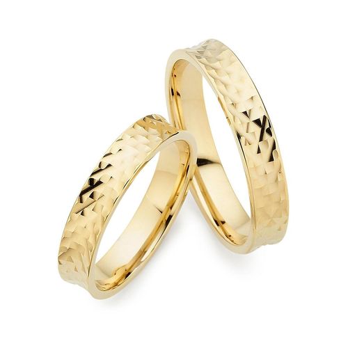 4262379039777 - Trauring PHÖNIX Schmuck Geschenk Gold 333 Ehering LIEBE 930773 Fingerringe Gr 49 Gelbgold 333 4 mm gelb (gelbgoldfarben) Trauringe Made in Germany