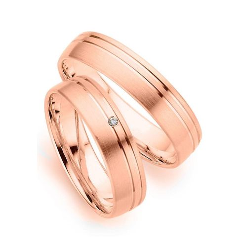 4045228985834 - Trauring PHÖNIX Schmuck Geschenk Gold 333 Ehering LIEBE versch Varianten Fingerringe Gr 49 ohne Brillant Roségold 333 50 mm rosegold (roségoldfarben) Trauringe Goldring mit oder ohne Brillant - Made in Germany