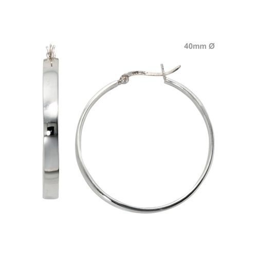 4061861070904 - Paar Creolen JOBO Ohrringe Gr Silber 925 (Sterlingsilber) silberfarben (silber 925) Damen Creolen rund 925 Silber 4061861070904 - Paar Creolen JOBO Ohrringe Gr Silber 925 (Sterlingsilber) silberfarben (silber 925) Damen Creolen rund 925 Silber