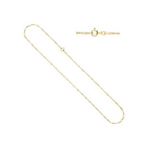 4061861049689 - Goldkette JOBO Halsketten Gr Gelbgold 585 Länge 45 cm gelb (gelbgold 585) Damen Goldketten Singapurkette 585 Gold 45 cm 18 mm 4061861049689 - Goldkette JOBO Halsketten Gr Gelbgold 585 Länge 45 cm gelb (gelbgold 585) Damen Goldketten Singapurkette 585 Gold 45 cm 18 mm