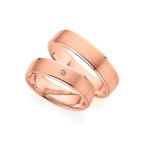 4045228984837 - Trauring PHÖNIX Schmuck Geschenk Gold 333 Ehering LIEBE versch Varianten Fingerringe Gr 49 ohne Brillant Roségold 333 50 mm rosegold (roségoldfarben) Trauringe Goldring mit oder ohne Brillant - Made in Germany