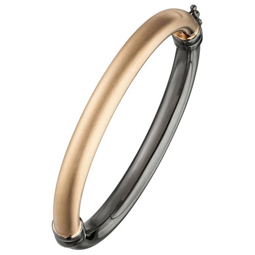 4061861133616 - Armreif JOBO oval Armbänder Gr Silber 925 (Sterlingsilber) goldfarben Damen Armreifen 925 Silber bicolor vergoldet 4061861133616 - Armreif JOBO oval Armbänder Gr Silber 925 (Sterlingsilber) goldfarben Damen Armreifen 925 Silber bicolor vergoldet