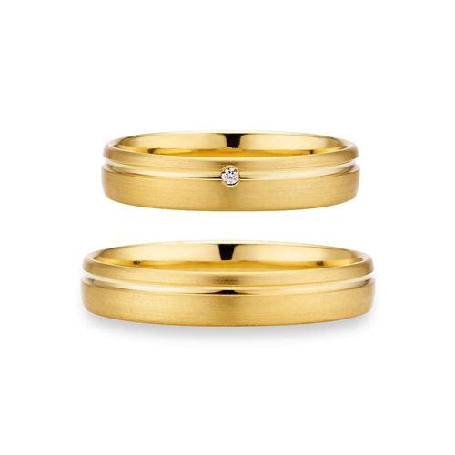 4045228982956 - Trauring PHÖNIX Schmuck Geschenk Gold 333 Ehering LIEBE versch Varianten Fingerringe Gr 49 ohne Brillant Gelbgold 333 40 mm gelb (gelbgoldfarben) Trauringe Goldring mit oder ohne Brillant - Made in Germany