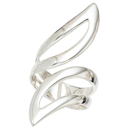4061861072311 - Silberring JOBO Fingerringe Gr 50 Silber 925 (Sterlingsilber) silberfarben (silber 925) Damen Fingerringe breit 925 Silber 4061861072311 - Silberring JOBO Fingerringe Gr 50 Silber 925 (Sterlingsilber) silberfarben (silber 925) Damen Fingerringe breit 925 Silber