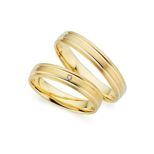 4045228985353 - Trauring PHÖNIX Schmuck Geschenk Gold 333 Ehering LIEBE versch Varianten Fingerringe Gr 49 ohne Brillant Gelbgold 333 40 mm gelb (gelbgoldfarben) Trauringe Goldring mit oder ohne Brillant - Made in Germany