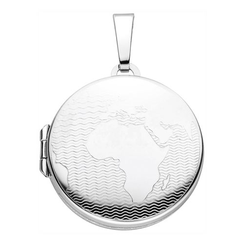 4061861162487 - Medallion-Anhänger JOBO Anhänger Medaillon Weltkarte Schmuckanhänger Gr Silber 925 (Sterlingsilber) silberfarben (silber 925) Damen Anhänger 925 Silber 4061861162487 - Medallion-Anhänger JOBO Anhänger Medaillon Weltkarte Schmuckanhänger Gr Silber 925 (Sterlingsilber) silberfarben (silber 925) Damen Anhänger 925 Silber