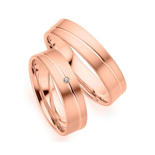 4045228984127 - Trauring PHÖNIX Schmuck Geschenk Gold 333 Ehering LIEBE versch Varianten Fingerringe Gr 49 ohne Brillant Roségold 333 50 mm rosegold (roségoldfarben) Trauringe Goldring mit oder ohne Brillant - Made in Germany