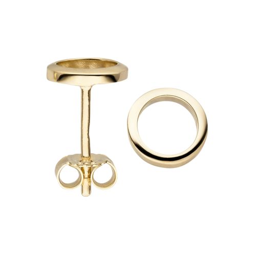 4061861181242 - Paar Ohrstecker JOBO Kreis-Ohrringe 75 mm Ohrringe Gr Gelbgold 333 goldfarben (gelbgold 333) Damen Ohrstecker 333 Gold 4061861181242 - Paar Ohrstecker JOBO Kreis-Ohrringe 75 mm Ohrringe Gr Gelbgold 333 goldfarben (gelbgold 333) Damen Ohrstecker 333 Gold