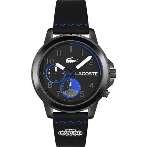 7613272486835 - Multifunktionsuhr LACOSTE ENDURANCE 2011206 Armbanduhren schwarz Herren Hochzeitsmode Quarzuhr Armbanduhr Herrenuhr Datum 1224-Stunden-Anzeige