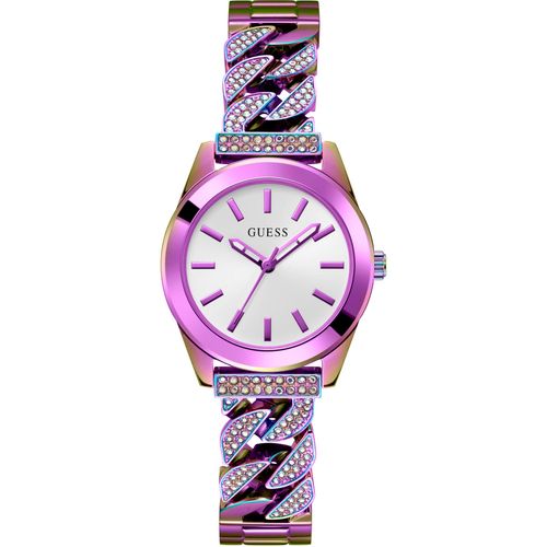 0091661534577 - Quarzuhr GUESS GW0546L3 Armbanduhren bunt Damen Quarzuhren Armbanduhr Damenuhr