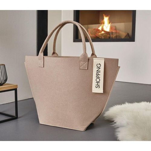 4260772028220 - Dekoleidenschaft - Tasche Shopping aus Filz in beige große Einkaufstasche Filztasche Shopper Tragetasche 4260772028220 - Dekoleidenschaft - Tasche Shopping aus Filz in beige große Einkaufstasche Filztasche Shopper Tragetasche