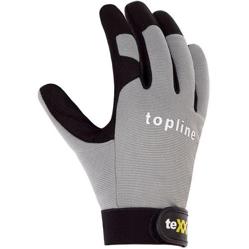 4031301017493 - Trizeratop - teXXor® topline Kunstleder-Handschuhe fresno SB-Verpackung Grau Schwarz