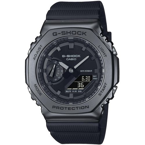 4549526344343 - Chronograph CASIO G-SHOCK GM-2100BB-1AER Armbanduhren schwarz Herren Quarzuhren Quarzuhr Armbanduhr Herrenuhr digital bis 20 bar wasserdicht