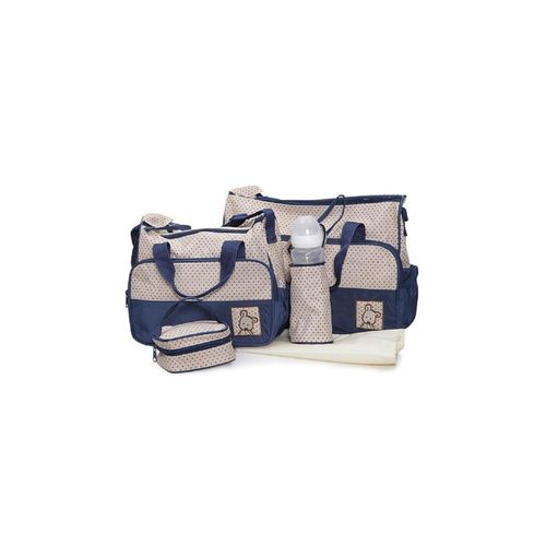 3800146261665 - Wickeltasche Stella Set mit Wickelunterlage Isoliertasche f Babyflaschen blau 3800146261665 - Wickeltasche Stella Set mit Wickelunterlage Isoliertasche f Babyflaschen blau
