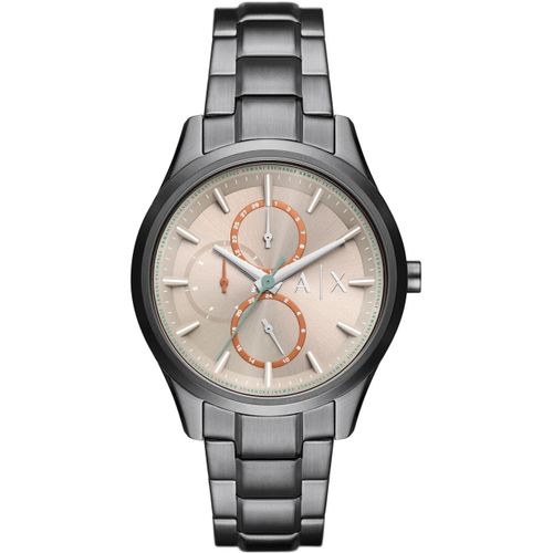 4064092270303 - Multifunktionsuhr ARMANI EXCHANGE Armbanduhren grau (anthrazit) Herren Hochzeitsmode Quarzuhr Armbanduhr Herrenuhr analog Edelstahlarmband