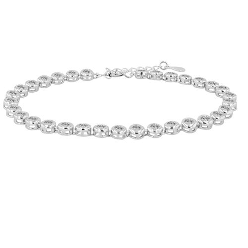 4067551999852 - Armband ADELIA´S Damen aus 925 Silber mit Zirkonia 18+3 cm Armbänder Gr 18 + 3 Silber 925 (Sterlingsilber) silberfarben (silber) Damen Armbänder Silber