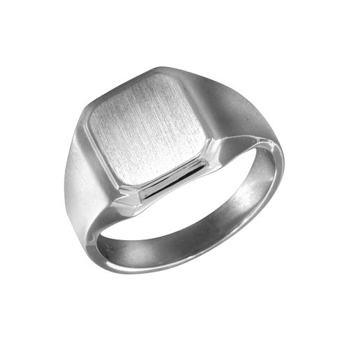 4006046392631 - Fingerring FIRETTI Schmuck Geschenk Silber 925 Siegelring Fingerringe Gr 18 Silber 925 (Sterlingsilber) 35 mm silberfarben Herren Fingerringe