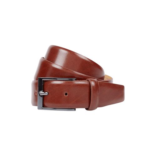 4032057297993 - Ledergürtel mit Dornschließe in Chrom-Optik 4032057297993 - Ledergürtel mit Dornschließe in Chrom-Optik