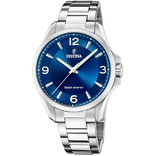 8430622802690 - Solaruhr FESTINA Solar Energy F20656 2 Armbanduhren silberfarben Herren Solaruhren Armbanduhr Herrenuhr Edelstahlarmband