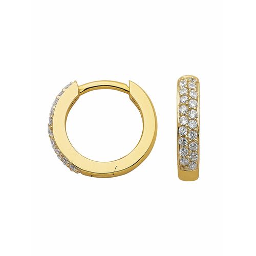 4059468481827 - Paar Ohrhänger ADELIA´S 333 Gold Ohrringe Creolen mit Zirkonia Ø 131 mm Gr Damen Gelbgold 333 goldfarben (gold) Damen Ohrhänger mit Zirkonia Goldschmuck für 4059468481827 - Paar Ohrhänger ADELIA´S 333 Gold Ohrringe Creolen mit Zirkonia Ø 131 mm Gr Damen Gelbgold 333 goldfarben (gold) Damen Ohrhänger mit Zirkonia Goldschmuck für