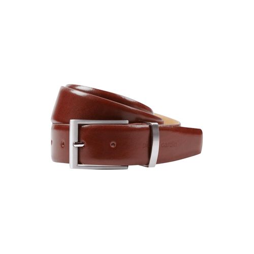 4032057222612 - pierre cardin Gürtel Logo-Prägung für Herren braun 95