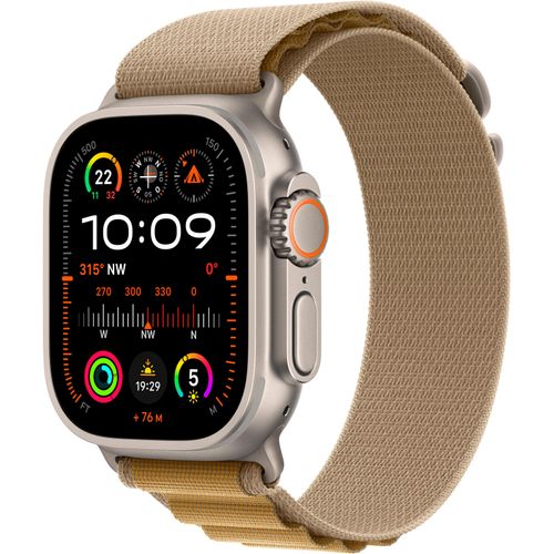 0195949581649 - Smartwatch APPLE Watch Ultra 2 (2024) GPS + Cellular Smartwatches Gr 49 mm Cellular L Alpine Loop beige (natur)