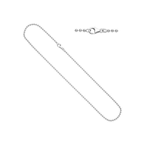 4061861076951 - Silberkette JOBO Halsketten Gr Silber 925 (Sterlingsilber) Länge 60 cm silberfarben (silber 925) Damen Silberketten Kugelkette 925 Silber 60 cm 25 mm 4061861076951 - Silberkette JOBO Halsketten Gr Silber 925 (Sterlingsilber) Länge 60 cm silberfarben (silber 925) Damen Silberketten Kugelkette 925 Silber 60 cm 25 mm
