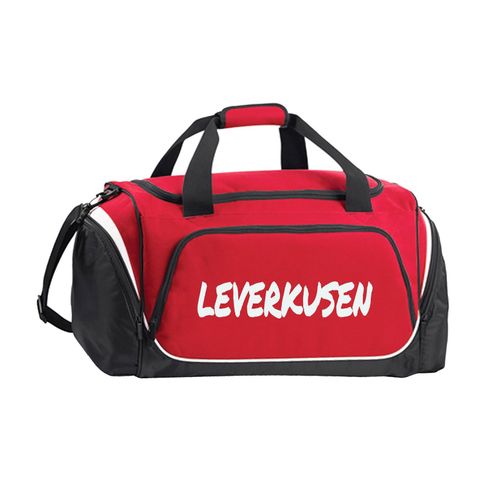 4068859160791 - multifanshop Sporttasche - Leverkusen - Textmarker - Druck weiß - Tasche 4068859160791 - multifanshop Sporttasche - Leverkusen - Textmarker - Druck weiß - Tasche