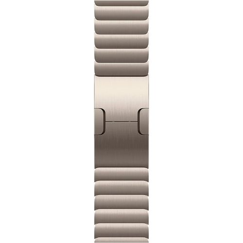 0195949658181 - APPLE Smartwatch-Armband Gliederarmband Uhrenarmbänder Gr 15-20 cm beige (natur)