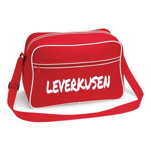 4068859414962 - multifanshop Retrotasche - Leverkusen - Textmarker - Druck weiß - Tasche 4068859414962 - multifanshop Retrotasche - Leverkusen - Textmarker - Druck weiß - Tasche