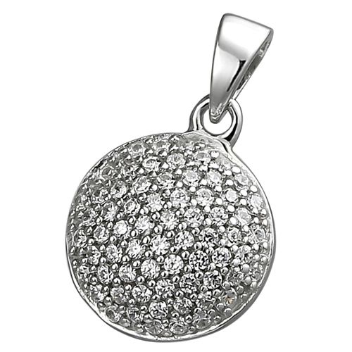 4061861178815 - Ketten-Anhänger JOBO Anhänger mit 66 Zirkonia Schmuckanhänger Gr Silber 925 (Sterlingsilber) silberfarben (silber 925 weiß) Damen 925 Silber 4061861178815 - Ketten-Anhänger JOBO Anhänger mit 66 Zirkonia Schmuckanhänger Gr Silber 925 (Sterlingsilber) silberfarben (silber 925 weiß) Damen 925 Silber