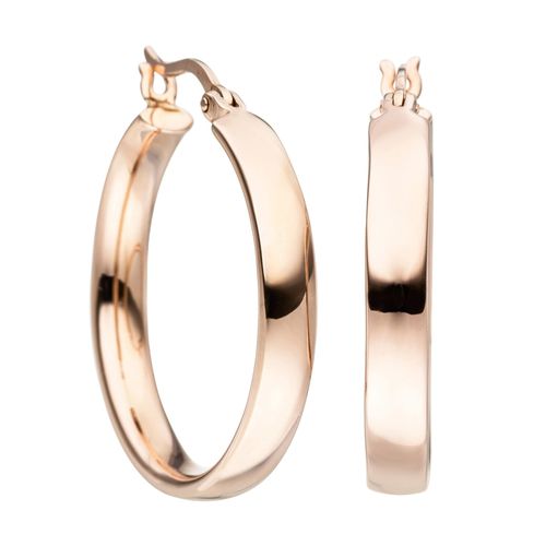 4061861168397 - Paar Creolen JOBO Ohrringe 25 mm Ohrringe Gr Silber 925 (Sterlingsilber) rosegold (roségoldfarben) Damen 925 Silber roségold vergoldet 4061861168397 - Paar Creolen JOBO Ohrringe 25 mm Ohrringe Gr Silber 925 (Sterlingsilber) rosegold (roségoldfarben) Damen 925 Silber roségold vergoldet