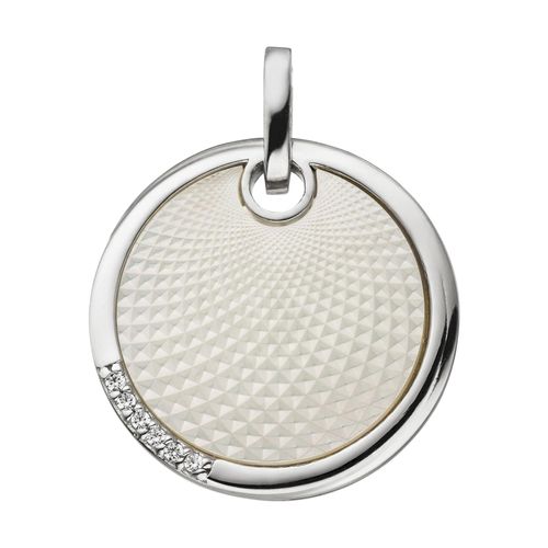 4061861116565 - Ketten-Anhänger JOBO Anhänger mit Perlmutt Einlage und 6 Zirkonia Schmuckanhänger Gr Silber 925 (Sterlingsilber) silberfarben (silber 925) Damen 925 Silber 4061861116565 - Ketten-Anhänger JOBO Anhänger mit Perlmutt Einlage und 6 Zirkonia Schmuckanhänger Gr Silber 925 (Sterlingsilber) silberfarben (silber 925) Damen 925 Silber