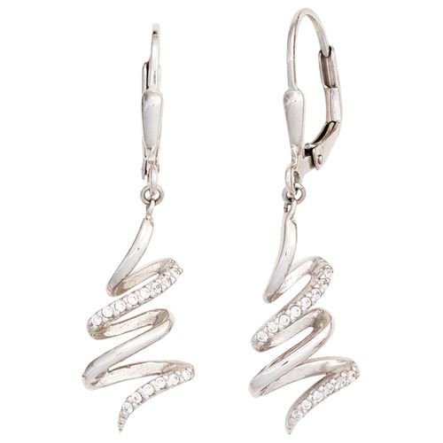 4061861098069 - Paar Ohrhänger JOBO Ohrringe Gr Silber 925 (Sterlingsilber) silberfarben (silber 925) Damen Ohrhänger 925 Silber mit Zirkonia 4061861098069 - Paar Ohrhänger JOBO Ohrringe Gr Silber 925 (Sterlingsilber) silberfarben (silber 925) Damen Ohrhänger 925 Silber mit Zirkonia