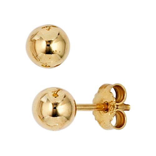 4061861137348 - Paar Ohrstecker JOBO Kugel Ohrringe Gr Gelbgold 333 goldfarben (gelbgold 333) Damen Ohrstecker 333 Gold 5 mm 4061861137348 - Paar Ohrstecker JOBO Kugel Ohrringe Gr Gelbgold 333 goldfarben (gelbgold 333) Damen Ohrstecker 333 Gold 5 mm