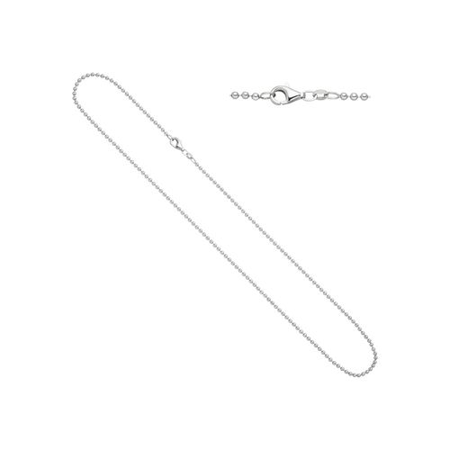 4061861103848 - Silberkette JOBO Halsketten Gr Silber 925 (Sterlingsilber) Länge 50 cm silberfarben (silber 925) Damen Kugelkette 925 Silber 50 cm 20 mm 4061861103848 - Silberkette JOBO Halsketten Gr Silber 925 (Sterlingsilber) Länge 50 cm silberfarben (silber 925) Damen Kugelkette 925 Silber 50 cm 20 mm
