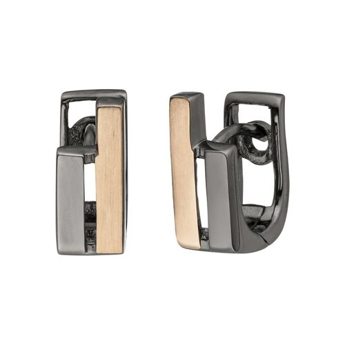 4061861130059 - Paar Creolen JOBO Ohrringe Gr Silber 925 (Sterlingsilber) silberfarben (silber 925) Damen Creolen 925 Silber bicolor vergoldet 4061861130059 - Paar Creolen JOBO Ohrringe Gr Silber 925 (Sterlingsilber) silberfarben (silber 925) Damen Creolen 925 Silber bicolor vergoldet