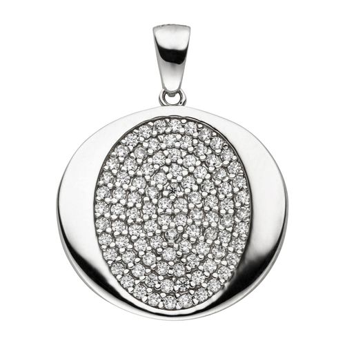 4061861146722 - Ketten-Anhänger JOBO Anhänger mit 93 Zirkonia Schmuckanhänger Gr Silber 925 (Sterlingsilber) silberfarben (silber 925 weiß) Damen Anhänger 925 Silber 4061861146722 - Ketten-Anhänger JOBO Anhänger mit 93 Zirkonia Schmuckanhänger Gr Silber 925 (Sterlingsilber) silberfarben (silber 925 weiß) Damen Anhänger 925 Silber