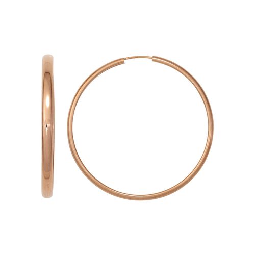 4061861064422 - Paar Creolen JOBO Ohrringe Gr Silber 925 (Sterlingsilber) rosegold (roségoldfarben) Damen Creolen rund 925 Silber roségold vergoldet 4061861064422 - Paar Creolen JOBO Ohrringe Gr Silber 925 (Sterlingsilber) rosegold (roségoldfarben) Damen Creolen rund 925 Silber roségold vergoldet