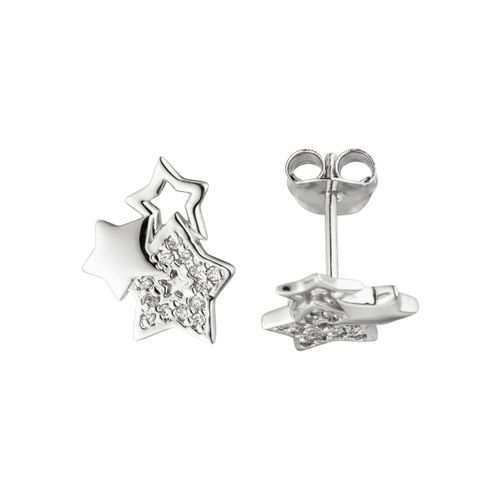 4061861069458 - Paar Ohrstecker JOBO Sterne Ohrringe Gr Silber 925 (Sterlingsilber) silberfarben (silber 925) Damen 925 Silber mit 26 Zirkonia 4061861069458 - Paar Ohrstecker JOBO Sterne Ohrringe Gr Silber 925 (Sterlingsilber) silberfarben (silber 925) Damen 925 Silber mit 26 Zirkonia