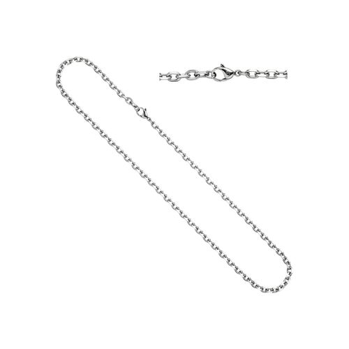 4061861080347 - Edelstahlkette JOBO Halsketten Gr Edelstahl Länge 55 cm silberfarben (edelstahlfarben) Damen Ankerkette Edelstahl 55 cm 4061861080347 - Edelstahlkette JOBO Halsketten Gr Edelstahl Länge 55 cm silberfarben (edelstahlfarben) Damen Ankerkette Edelstahl 55 cm