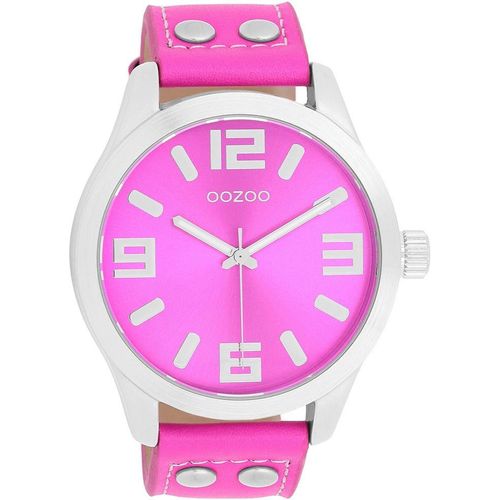 8719929033953 - Quarzuhr OOZOO C1074 Armbanduhren pink Damen Quarzuhren Armbanduhr Damenuhr