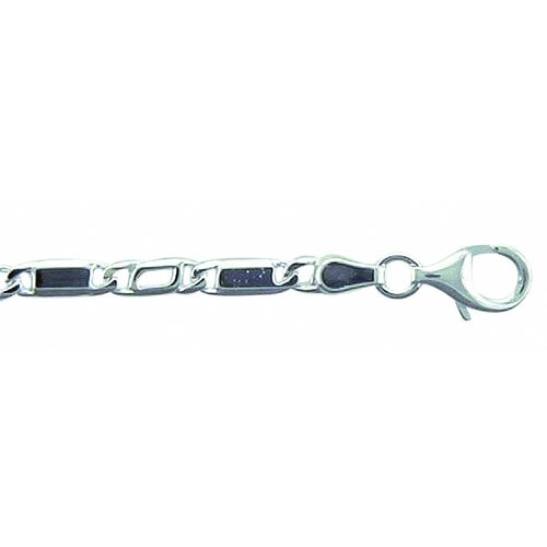 4065633596548 - Silberarmband ADELIA´S 925 Silber Fantasie Armband 19 cm Armbänder Gr Silber 925 (Sterlingsilber) silberfarben (silber) Damen 19 cm 925 Sterling Silber Silberschmuck für