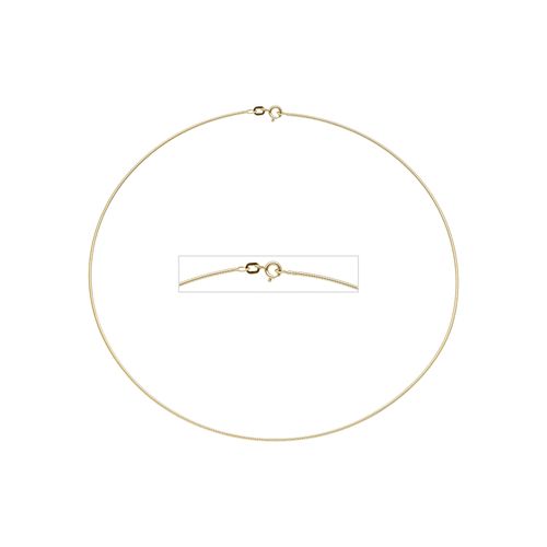 4061861075916 - Halsreif JOBO Halsketten Gr Silber 925 (Sterlingsilber) Länge 45 cm goldfarben Damen 925 Silber vergoldet 45 cm 11 mm 4061861075916 - Halsreif JOBO Halsketten Gr Silber 925 (Sterlingsilber) Länge 45 cm goldfarben Damen 925 Silber vergoldet 45 cm 11 mm
