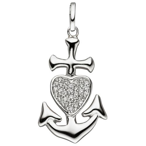 4061861058162 - Ketten-Anhänger JOBO Anhänger Glaube Liebe Hoffnung Schmuckanhänger Gr Silber 925 (Sterlingsilber) silberfarben (silber 925) Damen 925 Silber mit Zirkonia 4061861058162 - Ketten-Anhänger JOBO Anhänger Glaube Liebe Hoffnung Schmuckanhänger Gr Silber 925 (Sterlingsilber) silberfarben (silber 925) Damen 925 Silber mit Zirkonia