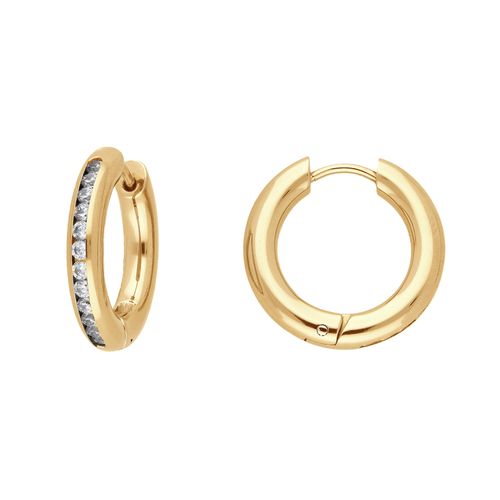 9008005291097 - Paar Creolen Titancreolen Ohrringe Gr Titan goldfarben Damen Creolen 9008005291097 - Paar Creolen Titancreolen Ohrringe Gr Titan goldfarben Damen Creolen